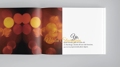 La epístola escarlata — editorial y lettering